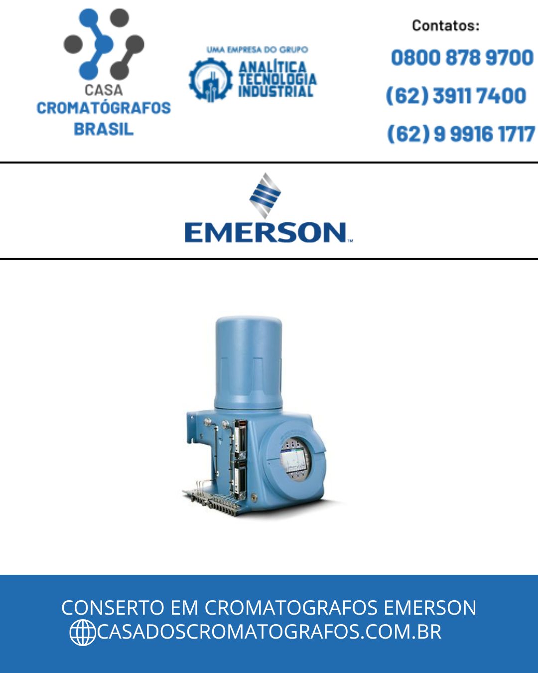 PEÇAS-CROMATOGRAFOS-EMERSON