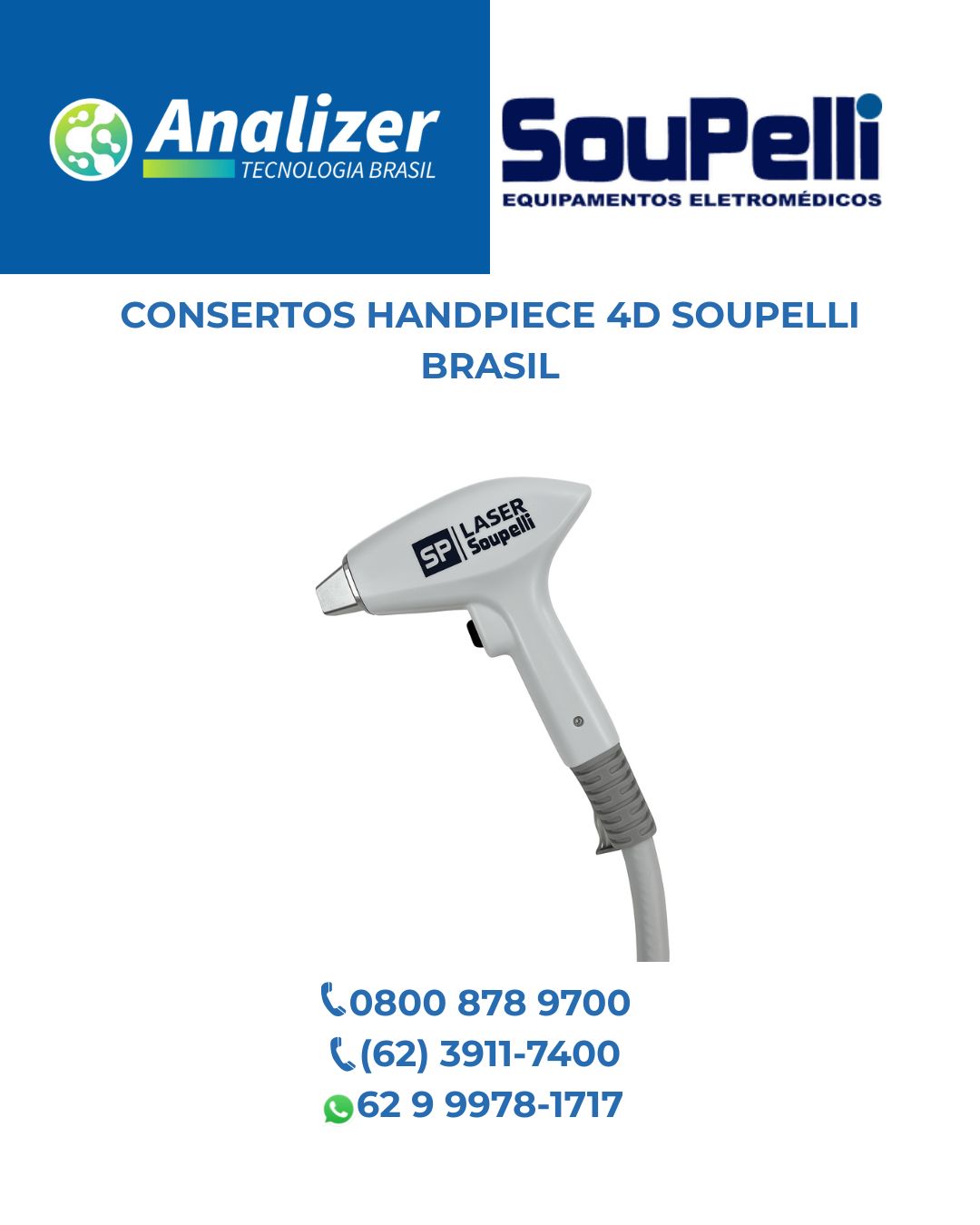 CONSERTOS-HANDPIECE-4D-SOUPELLI-BRASIL